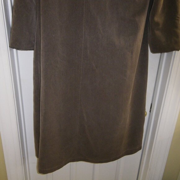 Vintage Unisex Classic London Fog Microfiber Trench Coat w/ Fleece Lining - Picture 9 of 9